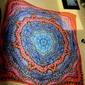 Alexander McQueen square shawl scarf